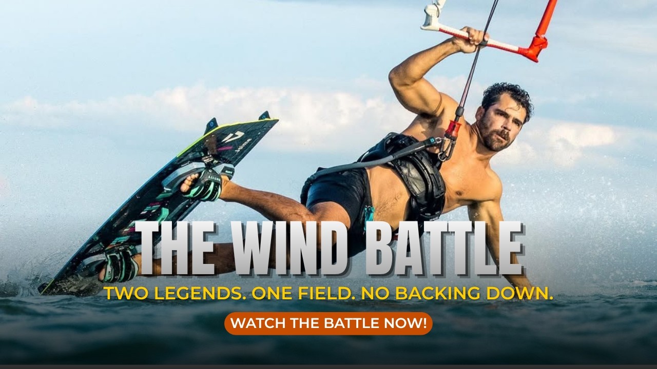 Reno Romeu and Alex Neto Riding Powerful Wind in Brazil