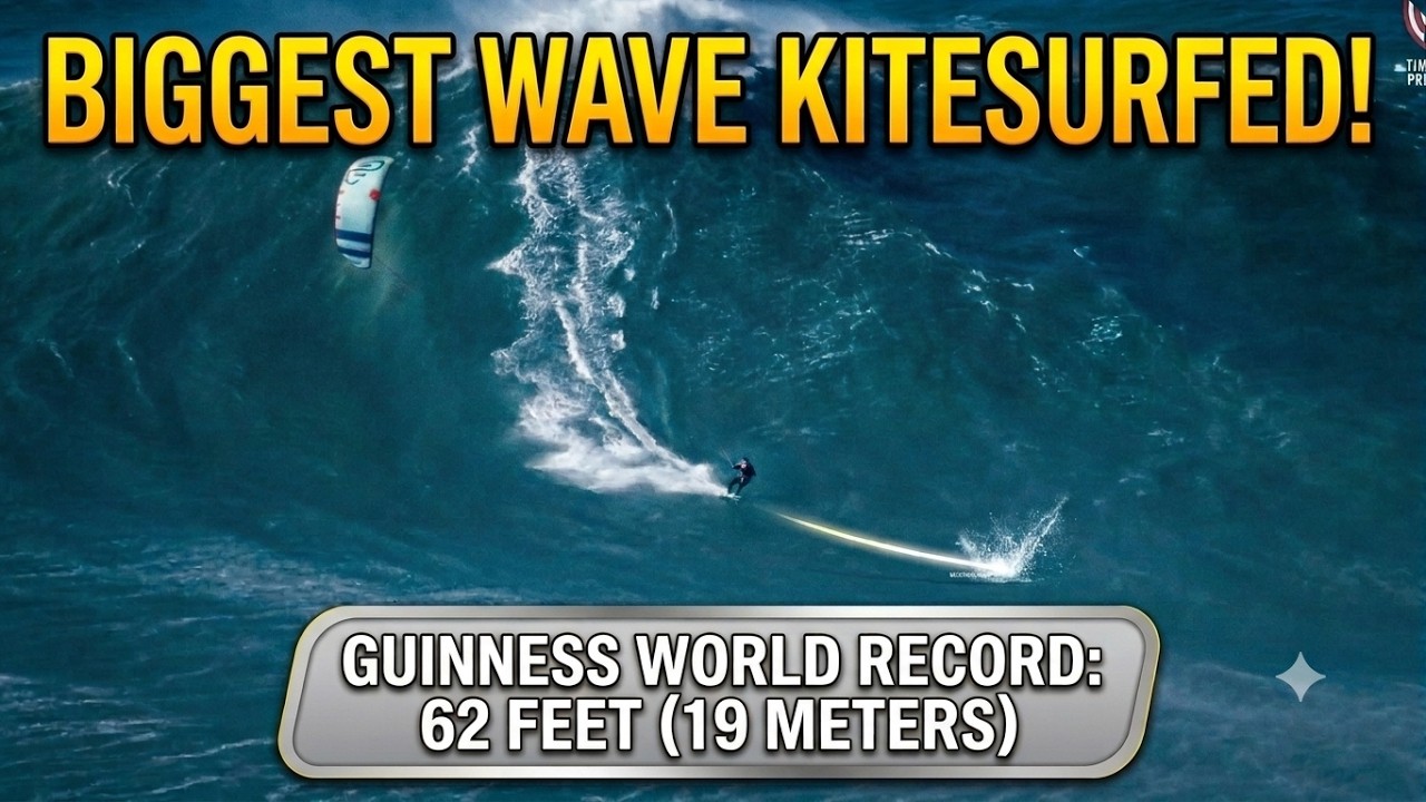 Biggest Wave Ever Kite Surfed