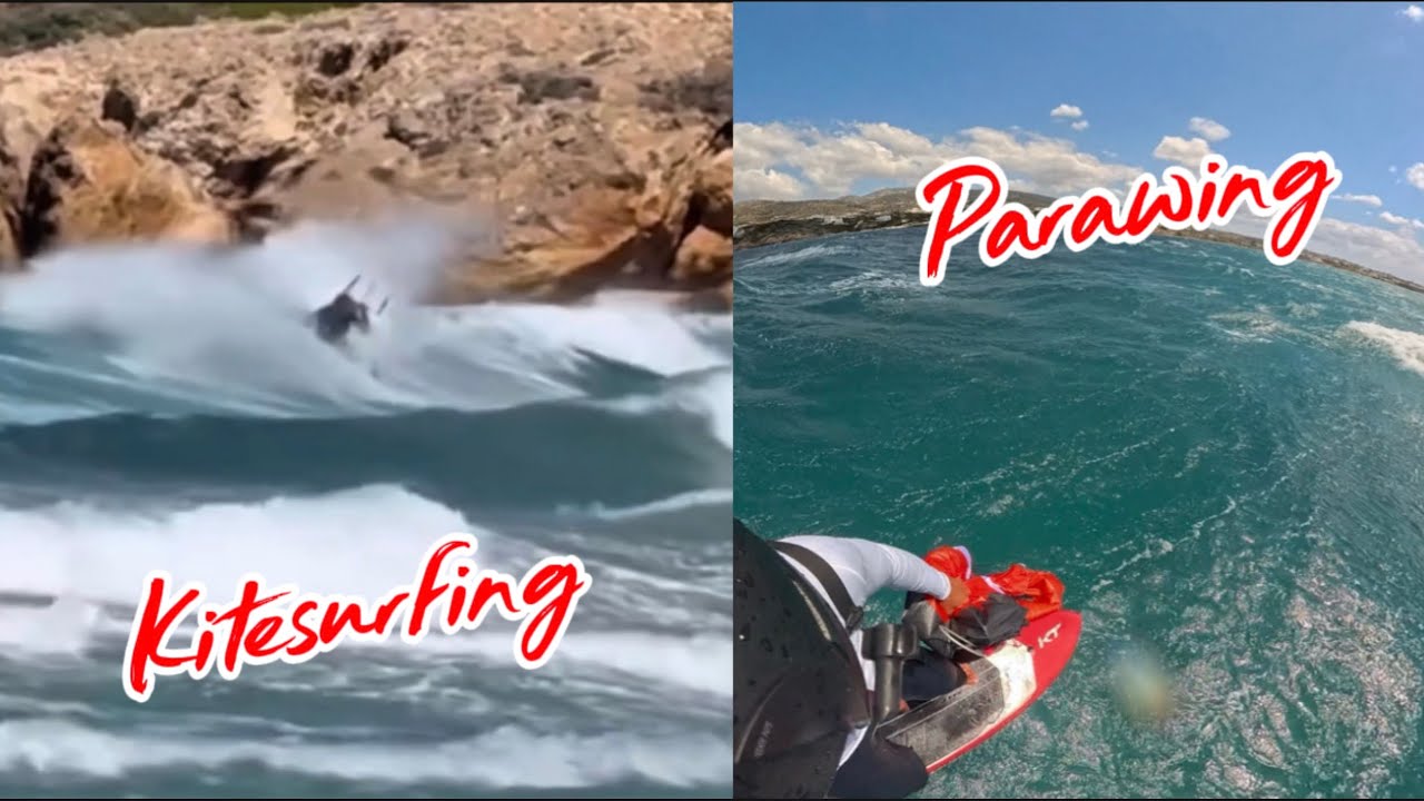 Parawing & Kitesurfing  Nuking Days Part 2 