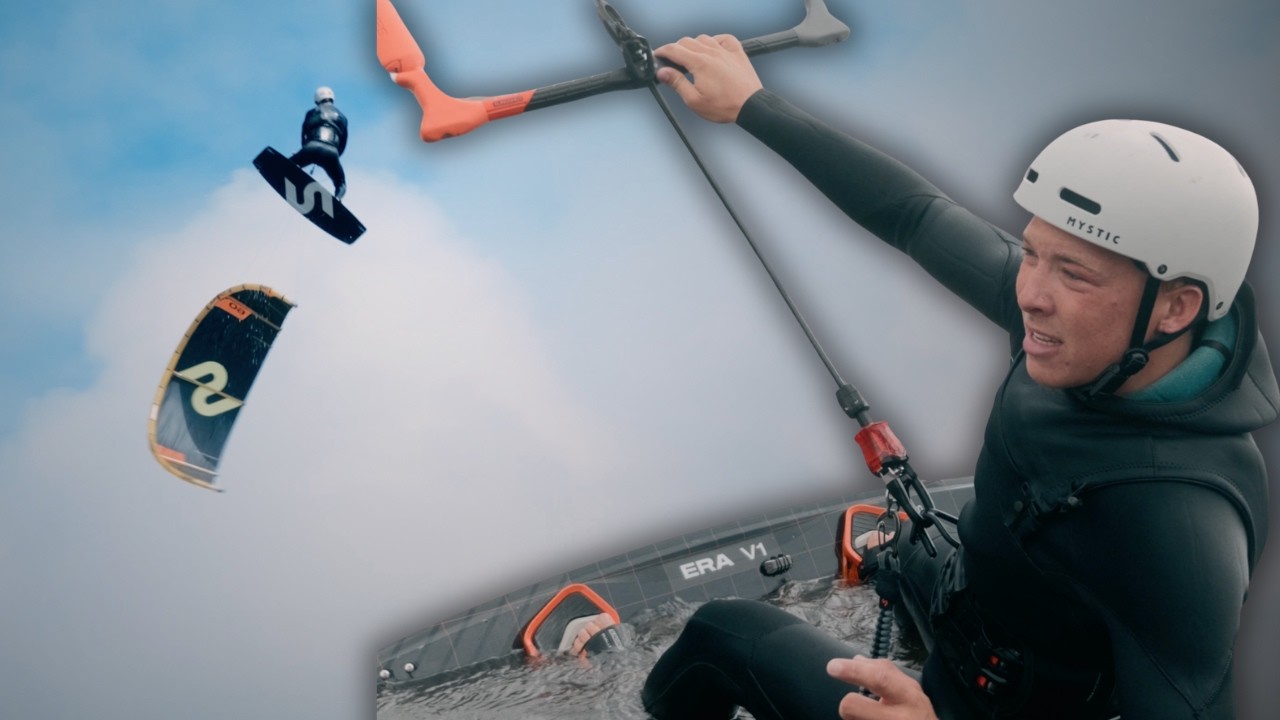 Eine Chance // Kitesurfen in einem 40 Knoten Sommersturm